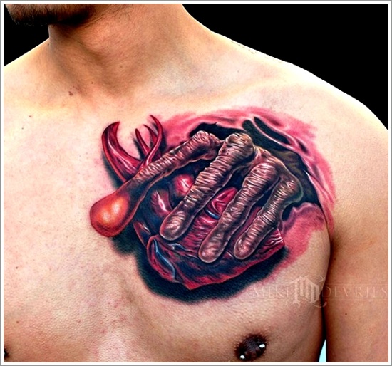 Evil tattoo design, idea 25