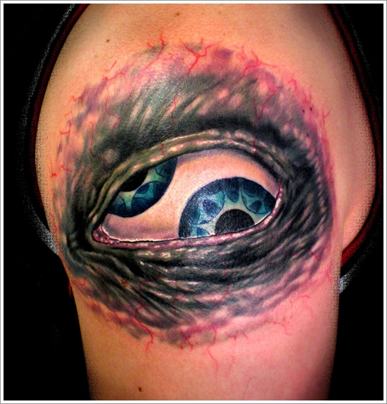 Evil tattoo design, idea 26