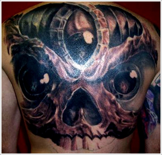Evil tattoo design, idea 28
