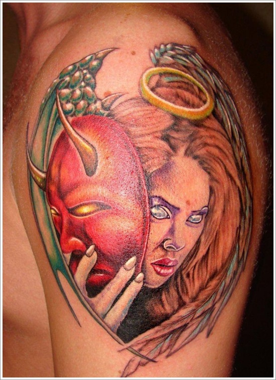 Evil tattoo design, idea 29