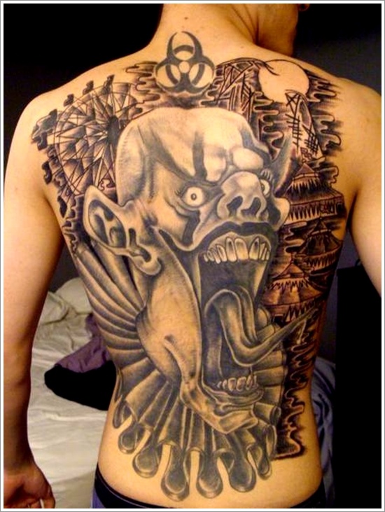 Evil tattoo design, idea 17