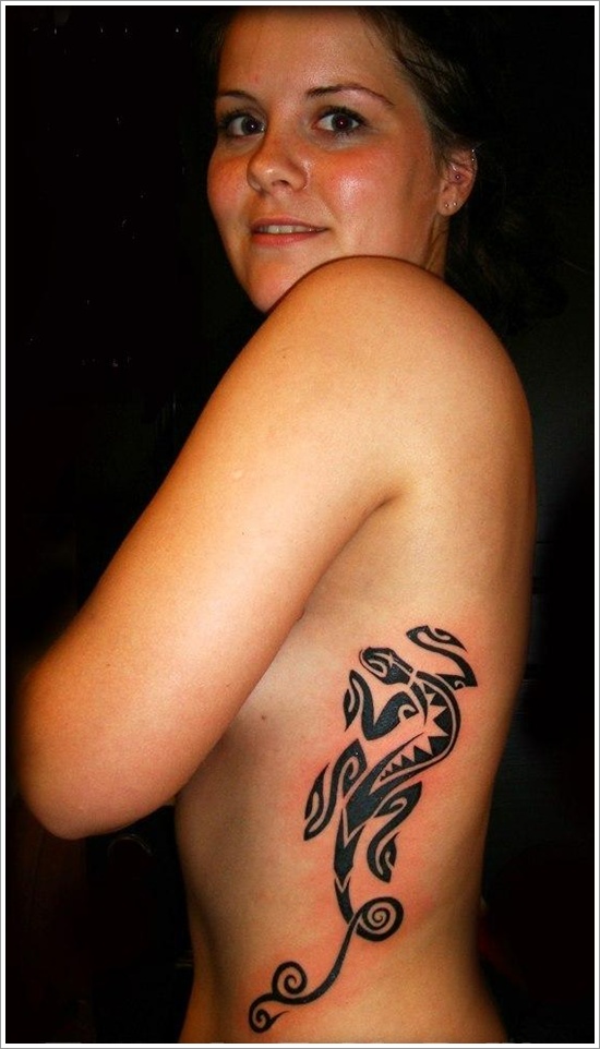 Lizard tattoo designs for men and design, idea 12