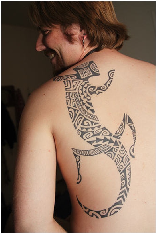 Lizard tattoo designs for men and design, idea 19