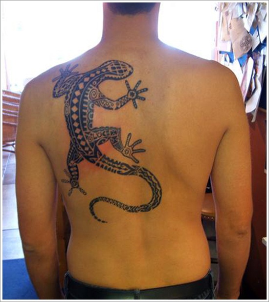 Lizard tattoo designs for men and design, idea 11