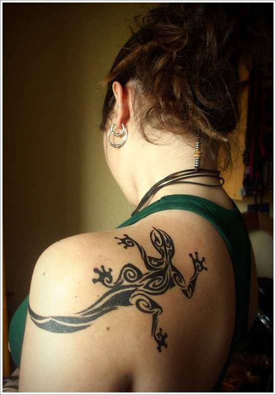 Lizard tattoo designs for men and design, idea 8