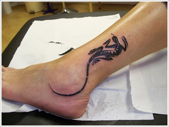 Lizard tattoo designs for men and design, idea 15