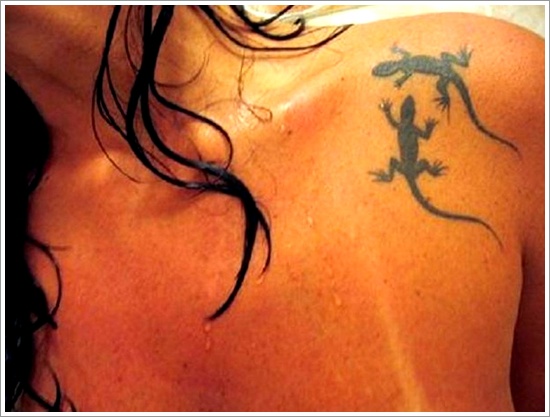 Lizard tattoo designs for men and design, idea 6