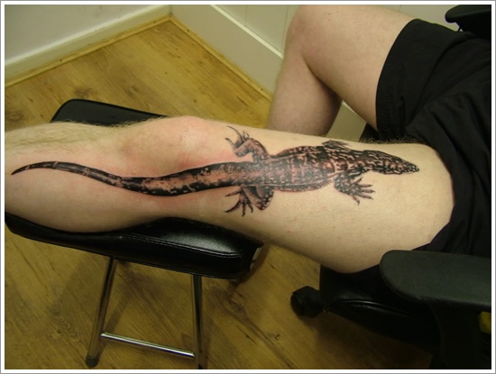 Lizard tattoo designs for men and design, idea 31