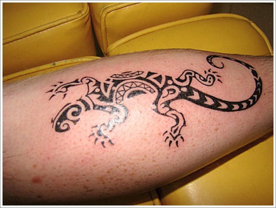 Lizard tattoo designs for men and design, idea 33