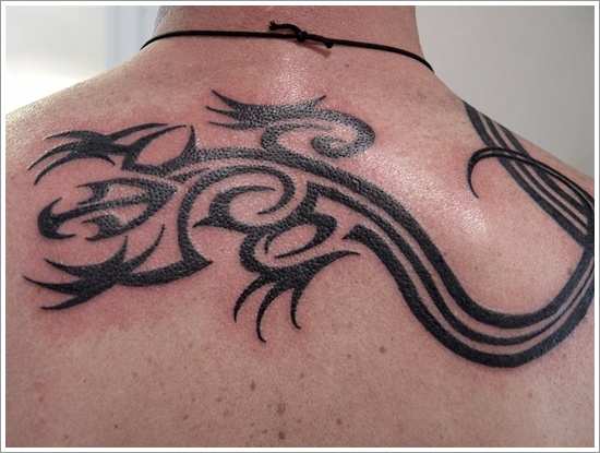 Lizard tattoo designs for men and design, idea 10