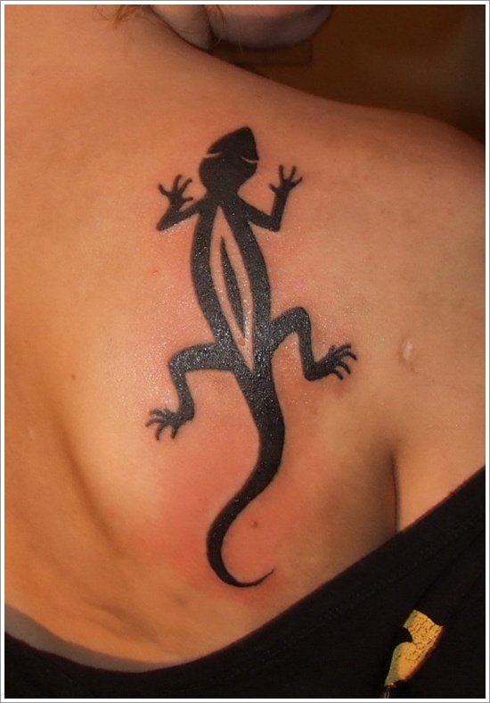 Lizard tattoo designs for men and design, idea 21