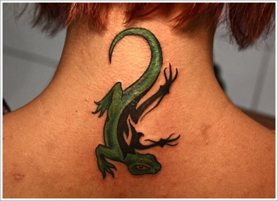 Lizard tattoo designs for men and design, idea 3
