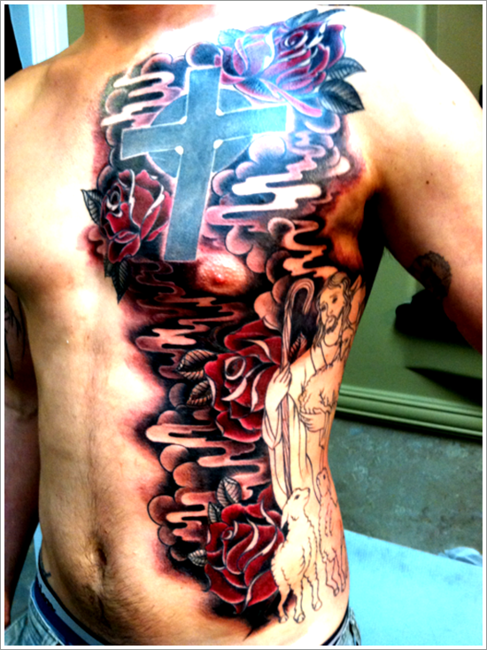 Religious tattoo design, idea 24