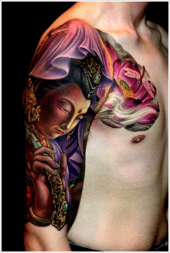 Religious tattoo design, idea 16