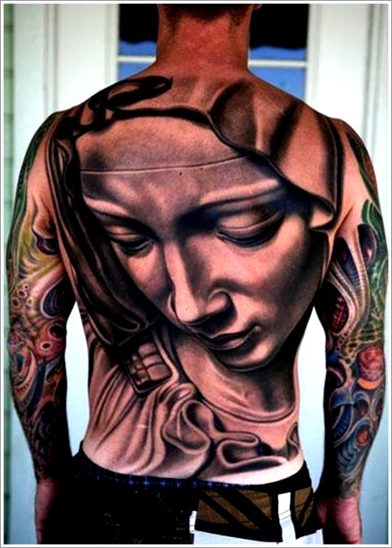 Religious tattoo design, idea 9