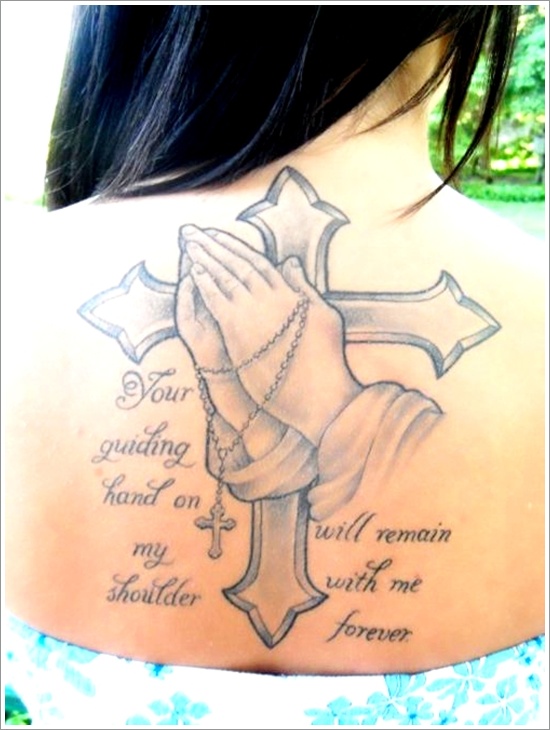 Religious tattoo design, idea 32