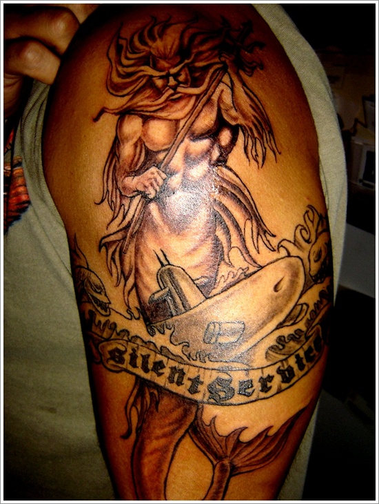 Religious tattoo design, idea 8