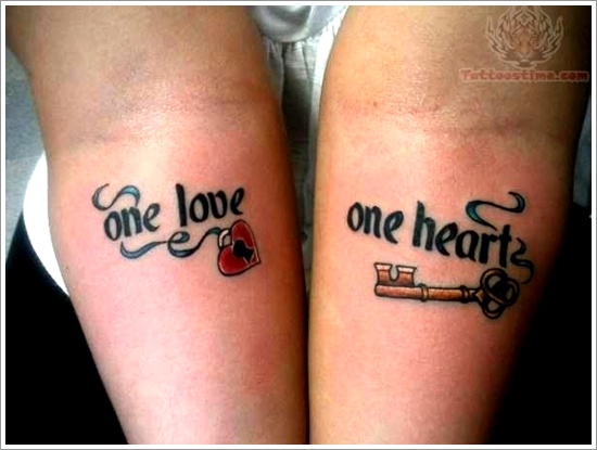 Tattoo designs for couples design, idea 15