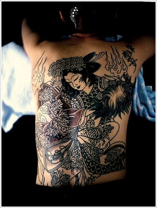 Japanese tattoo design, idea 37