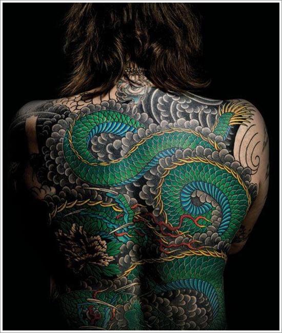 Japanese tattoo design, idea 14