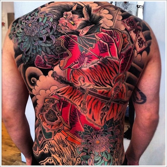 Japanese tattoo design, idea 38