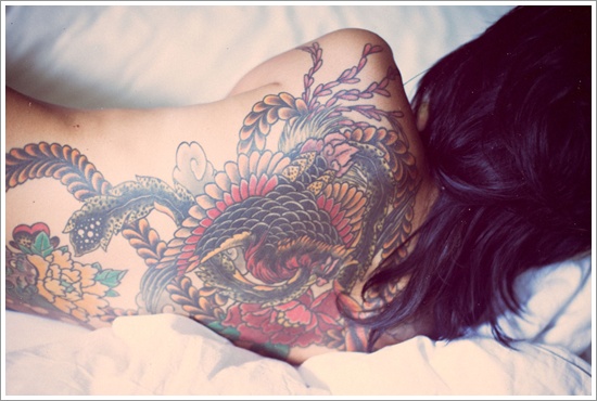 Japanese tattoo design, idea 6
