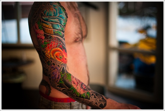 Japanese tattoo design, idea 44