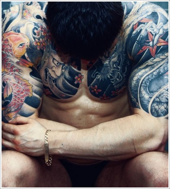 Japanese tattoo design, idea 42
