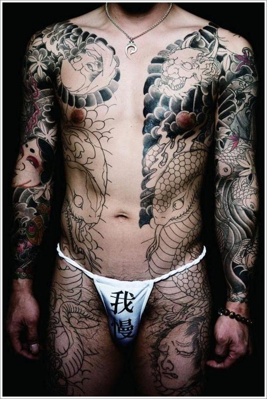 Japanese tattoo design, idea 15