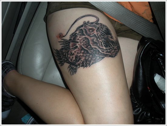 Koi fish tattoo design, idea 40