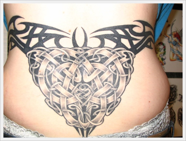 Sexy lower back tattoos for girls design, idea 27