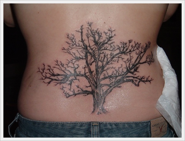 Sexy lower back tattoos for girls design, idea 26