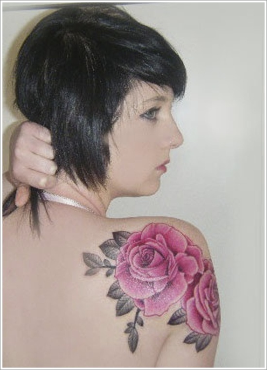 Rose tattoo design, idea 64