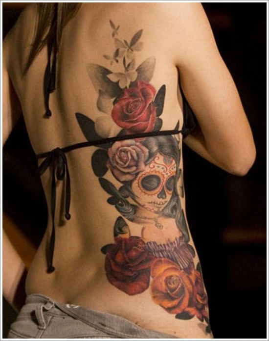 Rose tattoo design, idea 50