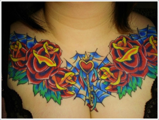 Rose tattoo design, idea 69