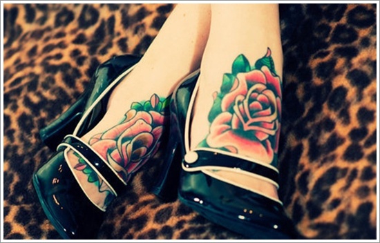 Rose tattoo design, idea 43