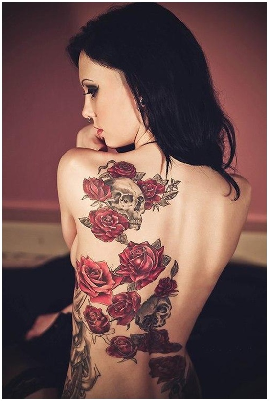 Rose tattoo design, idea 56