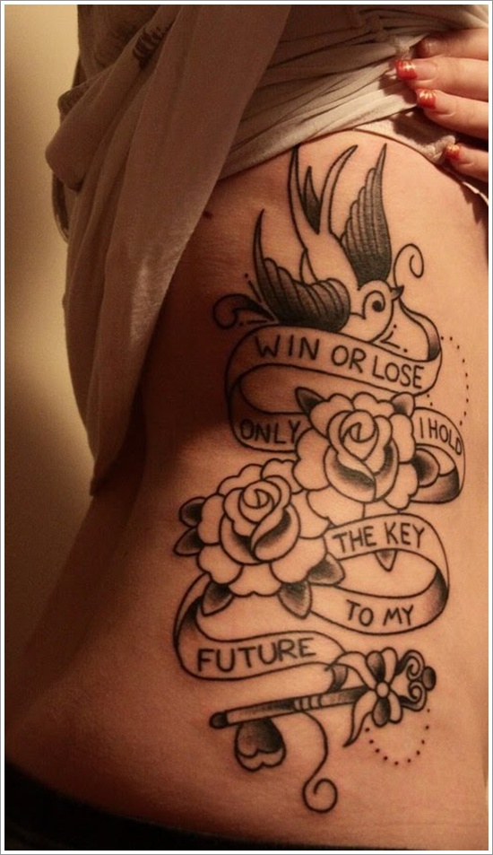 Rose tattoo design, idea 61