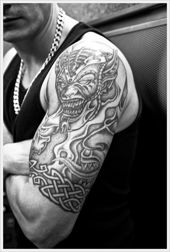 Tribal tattoo designs for arms design, idea 69