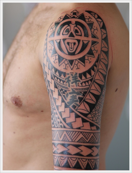 Tribal tattoo designs for arms design, idea 81