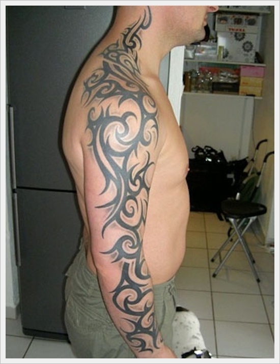 Tribal tattoo designs for arms design, idea 86