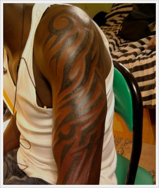 Tribal tattoo designs for arms design, idea 61