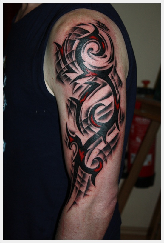 Tribal tattoo designs for arms design, idea 92