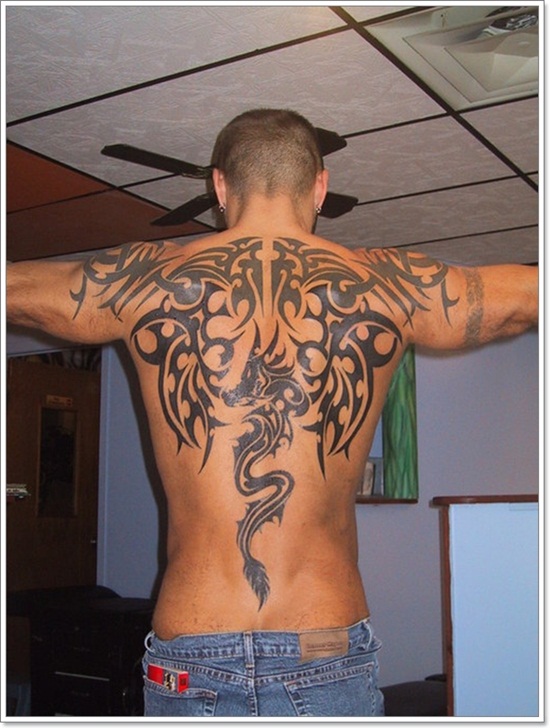 Phoenix tattoo design, idea 21