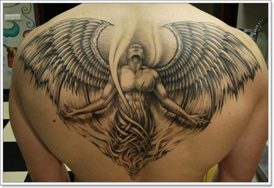 Phoenix tattoo design, idea 31