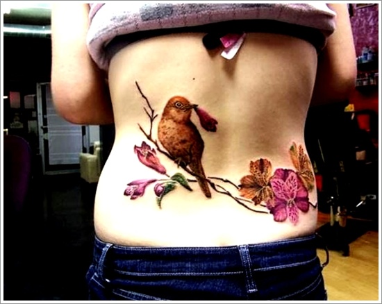 Bird tattoo design, idea 30