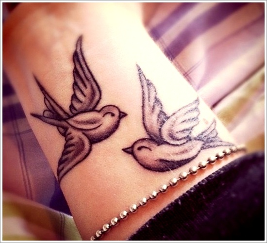 Bird tattoo design, idea 34