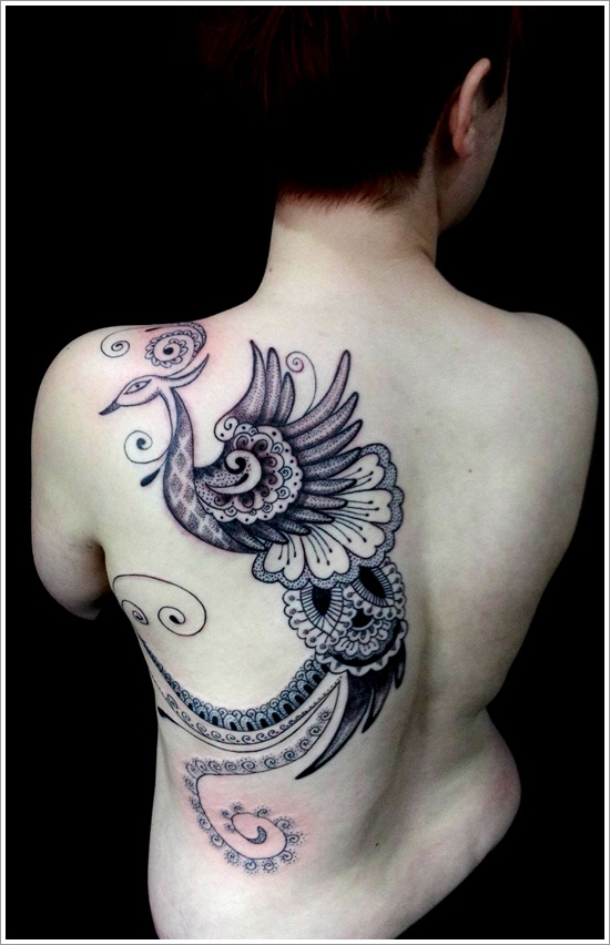 Bird tattoo design, idea 38