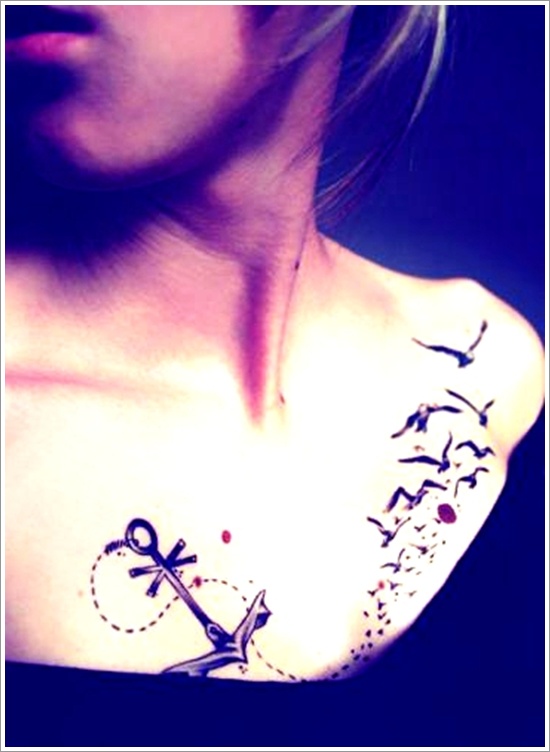 Bird tattoo design, idea 39