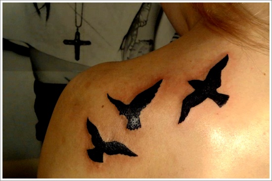 Bird tattoo design, idea 43